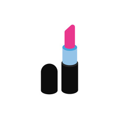 Poster - lipstick makeup product isolated icon