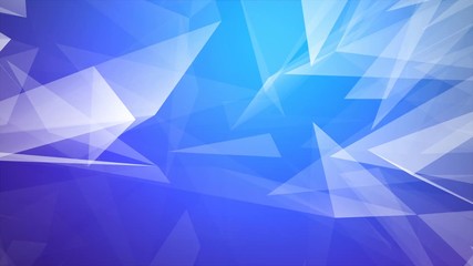 Wall Mural - blue background space shapes abstract