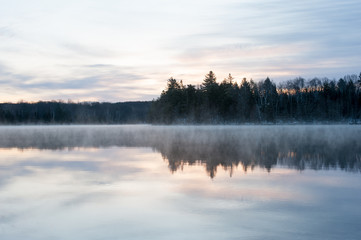 Foto reportaje: Una tarde de invierno, Wolf creek lake, Ontario, Canada.