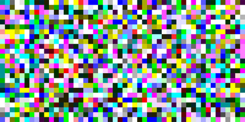 Pixel glitch pattern. Vector seamless background. Abstrac glitch texture design. Retro geometric illustration. Game wallpaper. Simple repeat