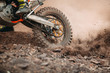 © davit85 - Details of debris in a motocross race .