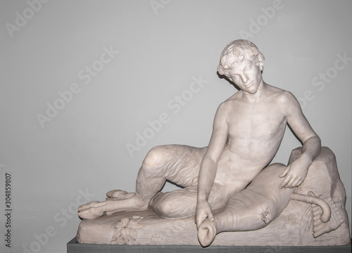 Fotomural Satyr is the hero of many fairy tales and legends.