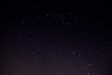 Poster - Star Night Sky Dark Star trail Empty dark blue background