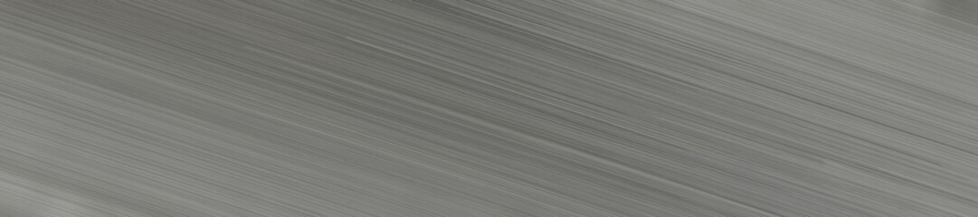 Wall Mural - wide banner graphic with diagonal line texture and gray gray, dark gray and dark slate gray colors and space for text or image
