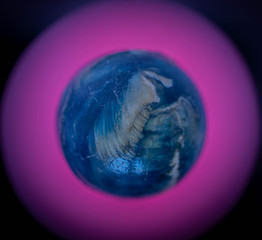 earth in deep space