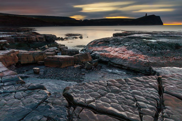 Wall Mural - Sunrise at Kimmeridge, Dorset, England