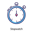 © Vectors Point - Analog Stopwatch Vector