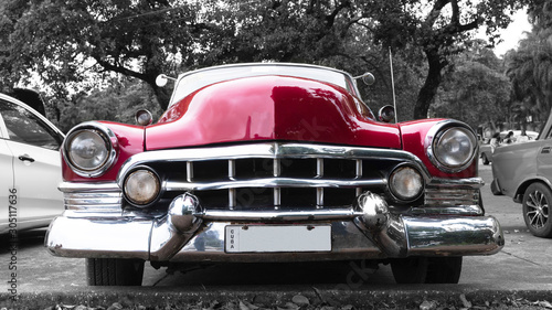 Dekoracja na wymiar  kubanski-klasyczny-samochod