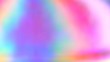 © Fevziie - Pastel neon blue and pink light. Iridescent holographic rainbow foil texture