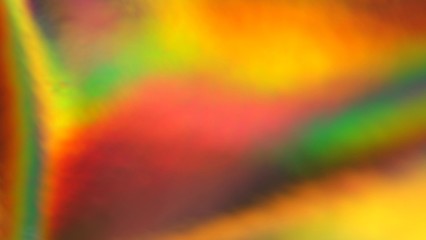 Wall Mural - Holographic green, orange, yellow, gold gradient. Abstract background