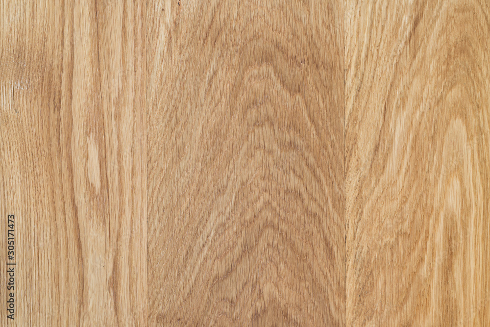 Texture of oak plank with oil finish - obrazy, fototapety, plakaty 