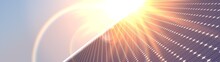 Photovoltaic Renewable Background Solar Panel 3d
