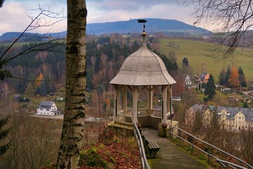 Wall Mural - wahrzeichen von buchholz im erzgebirge