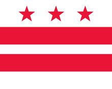 Fahne Von Washington D.C.
