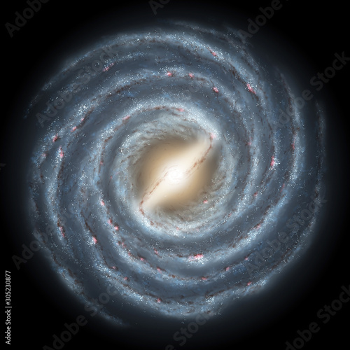 Fotografia Pinwheel galaxy