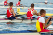 © zorandim75 - Competitions in rowing. Scullers in Competition.