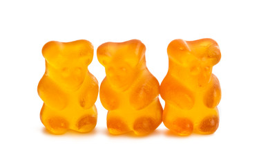 Poster - jelly bears isolated