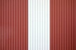 © matubu - Steel exterior painted in red and white