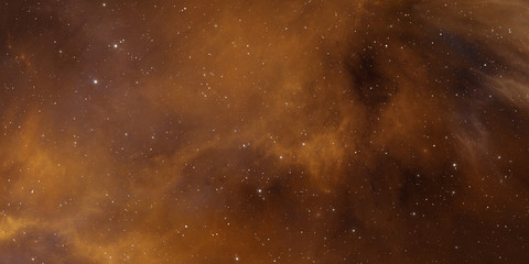 Wall Mural - space background with extrasolar nebula and stars