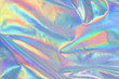 Leinwandbild Motiv Iridescent fabric background. Shiny mother of pearl fabric, bright multi-colored fabric