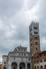 Sticker - Lucca Cathedral in Lucca, Tuscany