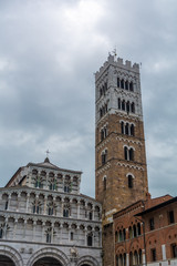 Sticker - Lucca Cathedral in Lucca, Tuscany