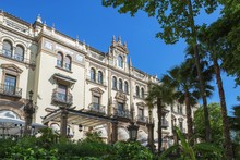 Hotel Alfonso XIII Is A Historic Hotel In Seville, Spain. It Was Built Between 1916 And 1928 Especially For The Ibero-American Exposition Of 1929