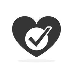 Wall Mural - heart icon - vector.