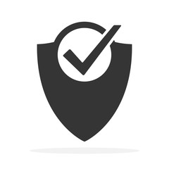 Wall Mural - shield icon - vector.