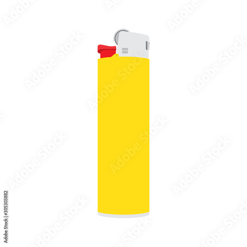 Cuadros en Lienzo Lighter icon isolated. Vector illustration