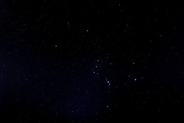 Wall Mural - starry night sky. stars in the dark night sky.