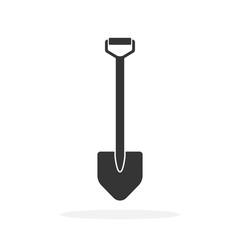 Wall Mural - shovel icon - vector.