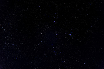 Wall Mural - starry night sky. stars in the dark night sky.