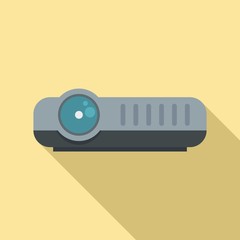 Canvas Print - Modern projector icon. Flat illustration of modern projector vector icon for web design