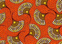 African Fashion Seamless Pattern Ornament In Vibrant Colours, Picture Art And Abstract Background For Fabric Print, Scarf, Shawl, Carpet, Kerchief, Handkerchief, Vector Illustration File EPS10. 