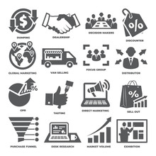 Advertising And Marketing Icons