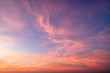 Leinwandbild Motiv Gradient sky texture after sunset
