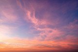 Fototapeta  - Gradient sky texture after sunset