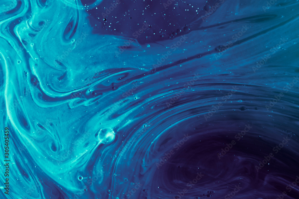 abstract nebula space background, micro universe fantasy background - obrazy, fototapety, plakaty 