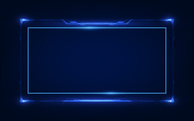 abstract hud ui gui future futuristic screen system virtual design