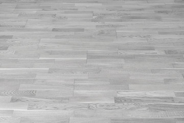 White laminate floor texture background. grey natural wooden polished surface parquet