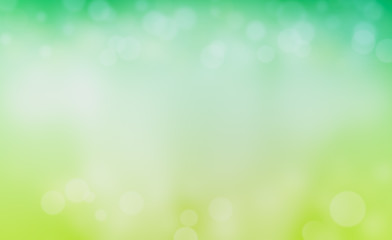 Wall Mural - Summer time background bokeh light of a glowing Summer time background.