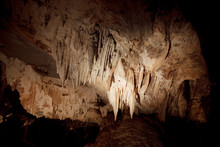 Rock Formations In Cave