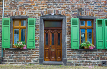  Beautiful old house seen in Klotten, Moselle Valey, Germany