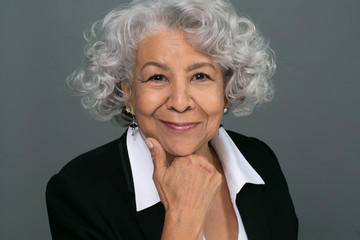 portrait of senior woman