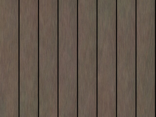 Wood texture background pattern. Dark hardwood planks surface of wooden board floor wall fence. Abstract timber decorative illustration.