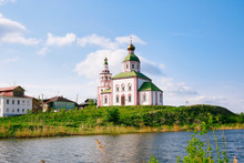 Church Of St. Elijah The Prophet On Ivanova Mountain In Suzdal, Russia. The Golden Ring Of Russia.