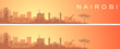 Nairobi Beautiful Skyline Scenery Banner