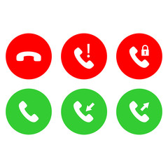 Wall Mural - call phone icon,telephone icon vector design symbol