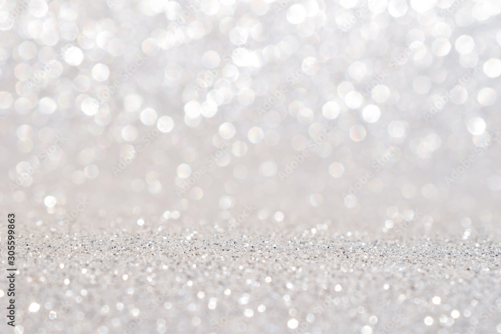 silver glitter abstract background Stock Photo | Adobe Stock